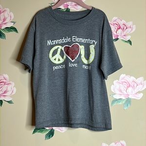 School T-Shirt Mannsdale Elementary.   A-A-17